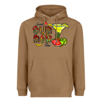 Toasted Coconut sweet summer time Heavyweight Hoodie - CowhideDigitalArt