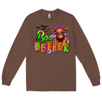 Chestnut Boo Heifer baby Cow Long Sleeve Tee - RanaPortraitStore