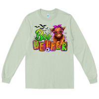 Matcha Boo Heifer baby Cow Long Sleeve Tee - RanaPortraitStore