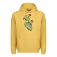 Antique Gold opuntia phaeacantha Premium Hoodie - LillyAllenDesigns