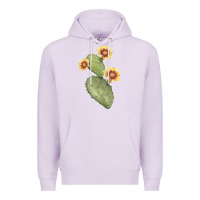 Lilac opuntia phaeacantha Premium Hoodie - LillyAllenDesigns