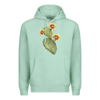 Seafoam opuntia phaeacantha Premium Hoodie - LillyAllenDesigns