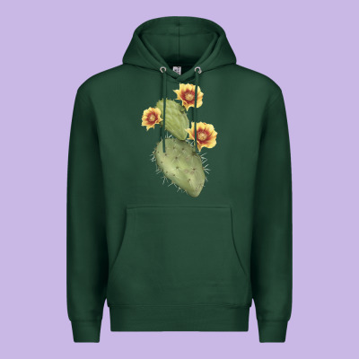 Opuntia Phaeacantha Premium Hoodie Designed By Lillyallendesigns