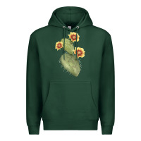 Sports Green opuntia phaeacantha Premium Hoodie - LillyAllenDesigns
