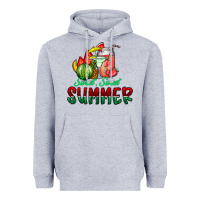 Heather Grey sweet sweet summer Heavyweight Hoodie - CowhideDigitalArt