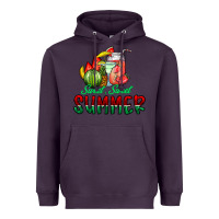 Plum sweet sweet summer Heavyweight Hoodie - CowhideDigitalArt