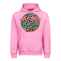 Fuchsia Pink hot mess express Urban Hoodie - MaliasSmallBusiness