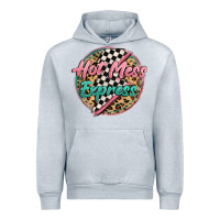 Heather Grey hot mess express Urban Hoodie - MaliasSmallBusiness