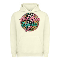 Pigment Pistachio hot mess express Urban Hoodie - MaliasSmallBusiness