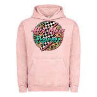 Pigment Salmon hot mess express Urban Hoodie - MaliasSmallBusiness