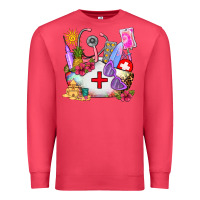 Cardinal nurse  summer Premium Sweatshirt - AdoDesignShop