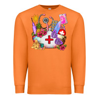 Carrot nurse  summer Premium Sweatshirt - AdoDesignShop