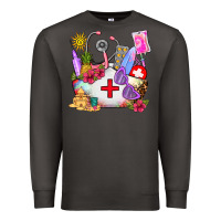 Smoke nurse  summer Premium Sweatshirt - AdoDesignShop