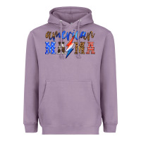Lavender american mama thunderbolt Heavyweight Hoodie - HRA Design Shop