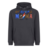 Smoke american mama thunderbolt Heavyweight Hoodie - HRA Design Shop