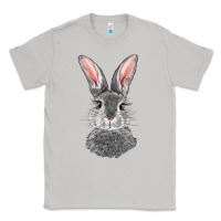 Moon Dust Bunny Face Classic Tee - RanaPortraitStore