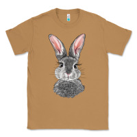 Toasted Coconut Bunny Face Classic Tee - RanaPortraitStore