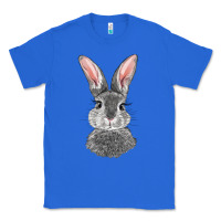 True Royal Bunny Face Classic Tee - RanaPortraitStore