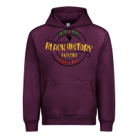 Mauve Wine black history Urban Hoodie - MaliasSmallBusiness