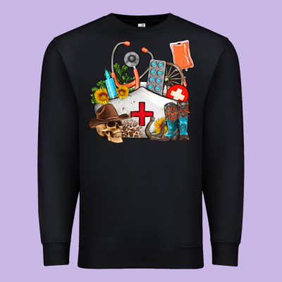 Nurse  Summer Premium Sweatshirt Designed By Adodesignshop