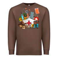 Chestnut nurse  summer Premium Sweatshirt - AdoDesignShop
