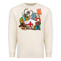 Sandshell nurse  summer Premium Sweatshirt - AdoDesignShop