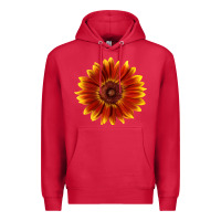 Cardinal little becka sunflower Premium Hoodie - LillyAllenDesigns