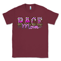 Burgundy race mom Classic Tee - Zillion Design Studio