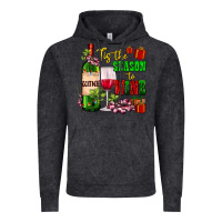 Vintage Black tis the season to wine Vintage Hoodie - AdoDesignShop