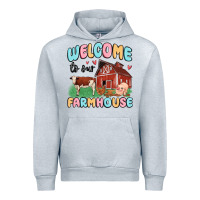 Heather Grey welcome to our farmhouse Urban Hoodie - MaliasSmallBusiness