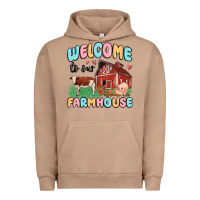 Pigment Burro welcome to our farmhouse Urban Hoodie - MaliasSmallBusiness
