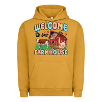 Pigment Peanut Butter welcome to our farmhouse Urban Hoodie - MaliasSmallBusiness