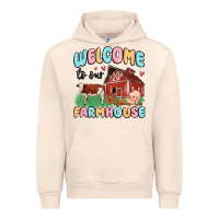 Sandshell welcome to our farmhouse Urban Hoodie - MaliasSmallBusiness