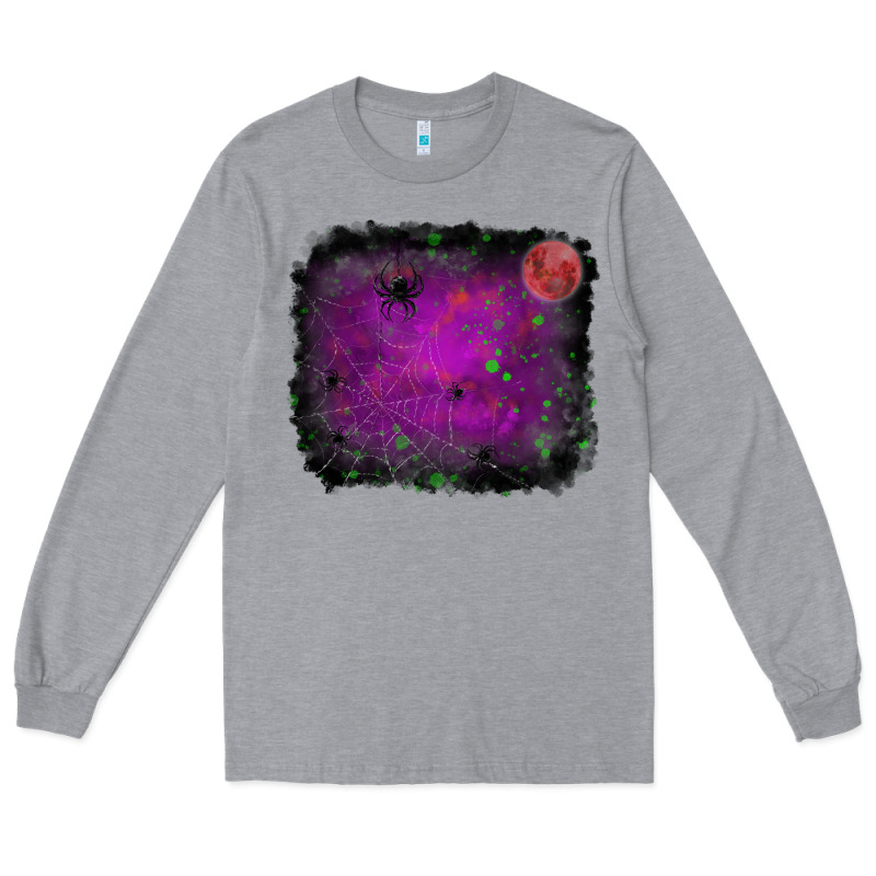 Halloween Background Long Sleeve Tee by RanaPortraitStore | Teevron