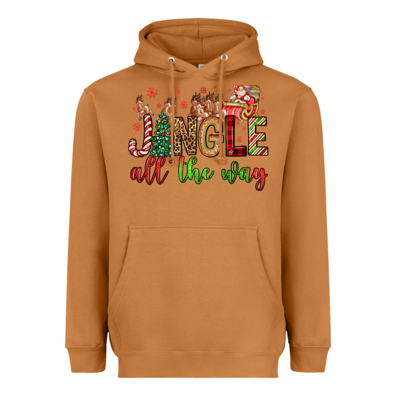Jingle All The Way Heavyweight Hoodie by FaDigitalArtStudio | Teevron