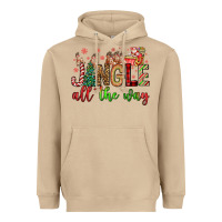 Mushroom jingle all the way Heavyweight Hoodie - FaDigitalArtStudio