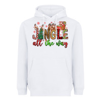 White jingle all the way Heavyweight Hoodie - FaDigitalArtStudio