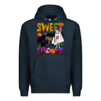 Navy Sweet and spooky Premium Hoodie - NancyCooperArtShop
