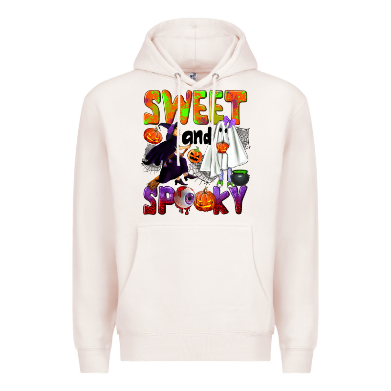 Sweet And Spooky Premium Hoodie by NancyCooperArtShop | Teevron