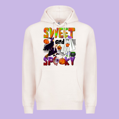 Sweet And Spooky Premium Hoodie Designed By Nancycooperartshop