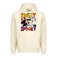 Sandshell Sweet and spooky Premium Hoodie - NancyCooperArtShop