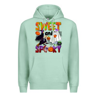 Seafoam Sweet and spooky Premium Hoodie - NancyCooperArtShop