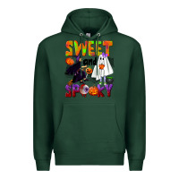Sports Green Sweet and spooky Premium Hoodie - NancyCooperArtShop