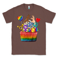 Chestnut pride rainbow cupcake Classic Tee - texasbilliewilder