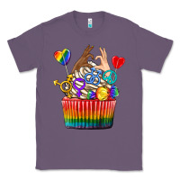 Lavender pride rainbow cupcake Classic Tee - texasbilliewilder