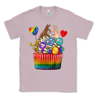 Lilac pride rainbow cupcake Classic Tee - texasbilliewilder
