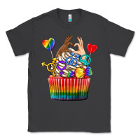 Smoke pride rainbow cupcake Classic Tee - texasbilliewilder