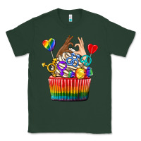 Sports Green pride rainbow cupcake Classic Tee - texasbilliewilder