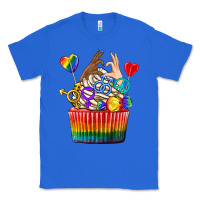 True Royal pride rainbow cupcake Classic Tee - texasbilliewilder