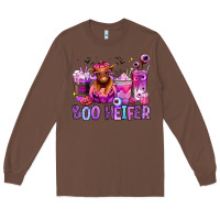 Chestnut Halloween boo Heifer coffee cups Long Sleeve Tee - RanaPortraitStore